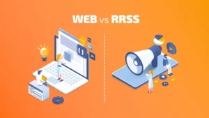pagina web vs redes sociales